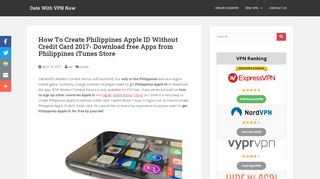 
                            8. How To Create Philippines Apple ID Without Credit Card 2017 ...