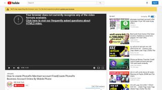 
                            4. How to create PhonePe Merchant account Free - YouTube