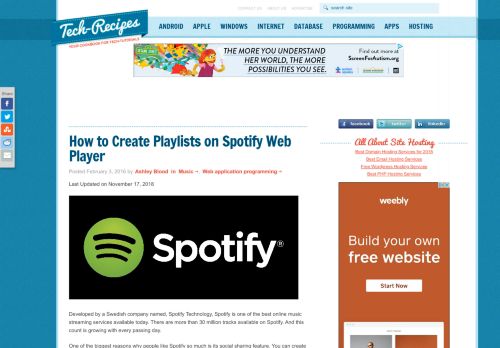 
                            13. How to Create Playlists on Spotify Web Player - Tech-Recipes