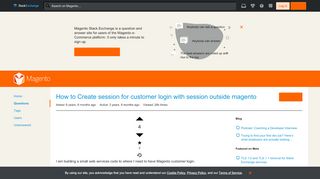 
                            5. How to Create session for customer login with session outside ...
