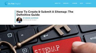 
                            4. How To Create & Submit A Sitemap: The Definitive Guide - Go Fish ...