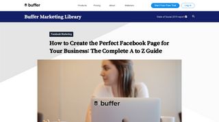 
                            10. How to Create the Perfect Facebook Business Page [Start Guide] - Buffer