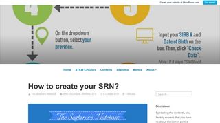 
                            12. How to create your SRN? – The Seafarer's Notebook
