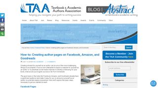
                            6. How-to: Creating author pages on Facebook, Amazon, and Goodreads