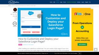 
                            9. How to Customize and Deploy your Salesforce Login Page?