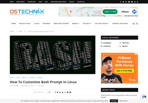 
                            3. How To Customize Bash Prompt In Linux - OSTechNix