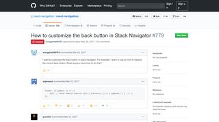 
                            3. How to customize the back button in Stack Navigator · Issue #779 ...