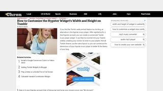 
                            12. How to Customize the Hypster Widget's Width and Height on Tumblr ...