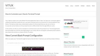 
                            13. How to Customize your Ubuntu Terminal Prompt - VITUX