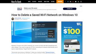 
                            9. How to Delete a Saved Wi-Fi Network on Windows 10