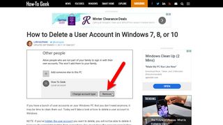 
                            13. How to Delete a User Account in Windows 7, 8, or 10 - How-To Geek