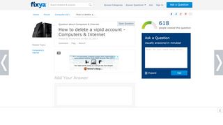 
                            8. How to delete a vipid account - Fixya