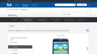 
                            11. How to delete an email account from my Samsung Galaxy S III