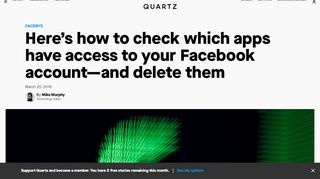 
                            4. How to delete apps harvesting your data on Facebook, and how to ...
