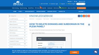 
                            12. How to delete Domains and subdomain in the Plesk panel ...