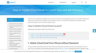 
                            12. How to Delete iCloud Email Account? Here Are the Solutions - iMyFone