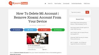 
                            12. How To Delete Mi Account | Remove Xioami Account From Your ...