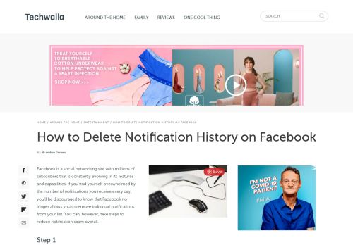 
                            10. How to Delete Notification History on Facebook | Techwalla.com