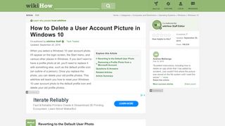 
                            5. How to Delete or Remove a User Account Picture in Windows 10