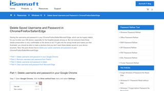 
                            11. How to Delete Saved Username and Password in Chrome/Firefox ...