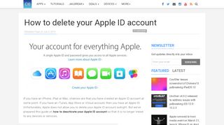 
                            10. How to delete your Apple ID - iDownloadBlog