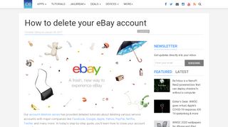 
                            10. How to delete your eBay account - iDownloadBlog