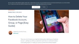 
                            5. How to Delete Your Facebook Account, Group, or Page [Easy Guide]