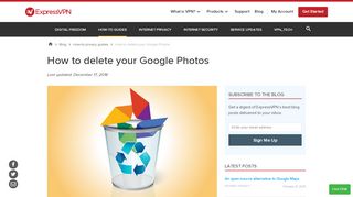 
                            12. How to Delete Your Google Photos | ExpressVPN