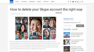 
                            13. How to delete your Skype account the right way - iDownloadBlog