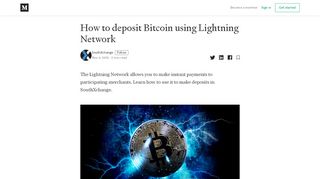 
                            12. How to deposit Bitcoin using Lightning Network – ...