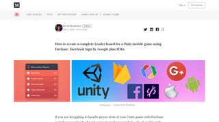 
                            10. How to develop a complete Leader board for a Unity game using ...