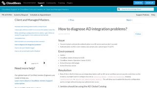 
                            10. How to diagnose AD integration problems? – CloudBees Support