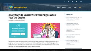 
                            12. How to Disable All WordPress Plugins When Your Site Crashes