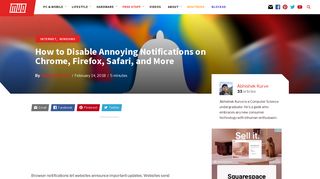 
                            11. How to Disable Annoying Notifications on Chrome, Firefox, Safari, and ...
