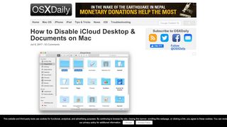 
                            10. How to Disable iCloud Desktop & Documents on Mac - OSXDaily