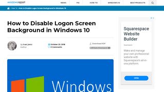 
                            12. How to Disable Logon Screen Background in Windows 10