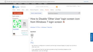 
                            10. How to Disable 'Other User' login screen icon from Windows 7 login ...