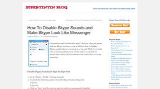 
                            11. How To Disable Skype Sounds and Make Skype Look Like ...