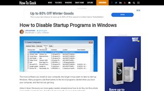 
                            4. How to Disable Startup Programs in Windows