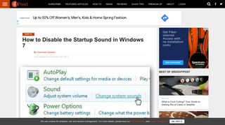 
                            11. How to Disable Startup Sound in Windows 7 [Quick Tip] - groovyPost