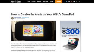 
                            11. How to Disable the Alerts on Your Wii U's GamePad
