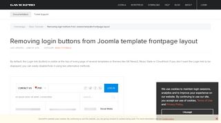 
                            1. How to disable the login button in our Joomla templates - GavickPro