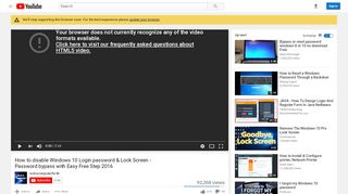 
                            10. How to disable Windows 10 Login password & Lock Screen - YouTube