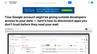 
                            10. How to disconnect third-party apps from your Google account ...