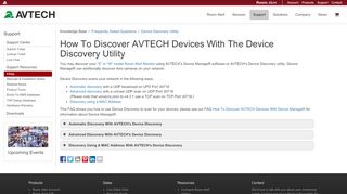 
                            10. How To Discover AVTECH Devices With The Device Discovery Utility ...