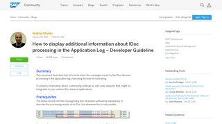 
                            8. How to display additional information about IDoc processing in the ...