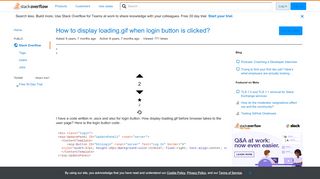 
                            7. How to display loading.gif when login button is clicked? - Stack ...