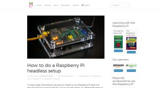 
                            11. How to do a Raspberry Pi headless setup
