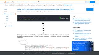
                            6. How to do form Authentication using node.js+Express+Mongodb ...