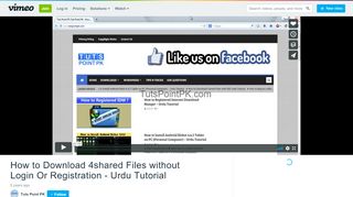
                            13. How to Download 4shared Files without Login Or ... - Vimeo